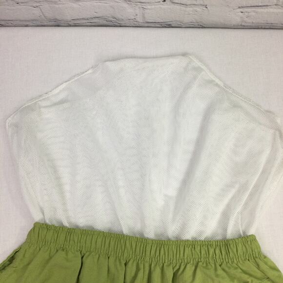 Joe Marlin Unwind Men's Embroidered Flap Pocket Green Lined Swim Trunk Size L - Picture 10 of 13